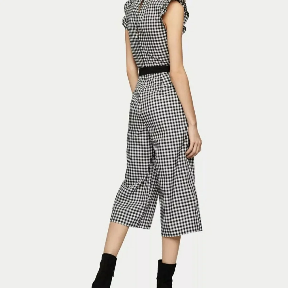 NEW BCBG PLAID JUMPSUIT...SIZE:10 - Picture 2 of 15